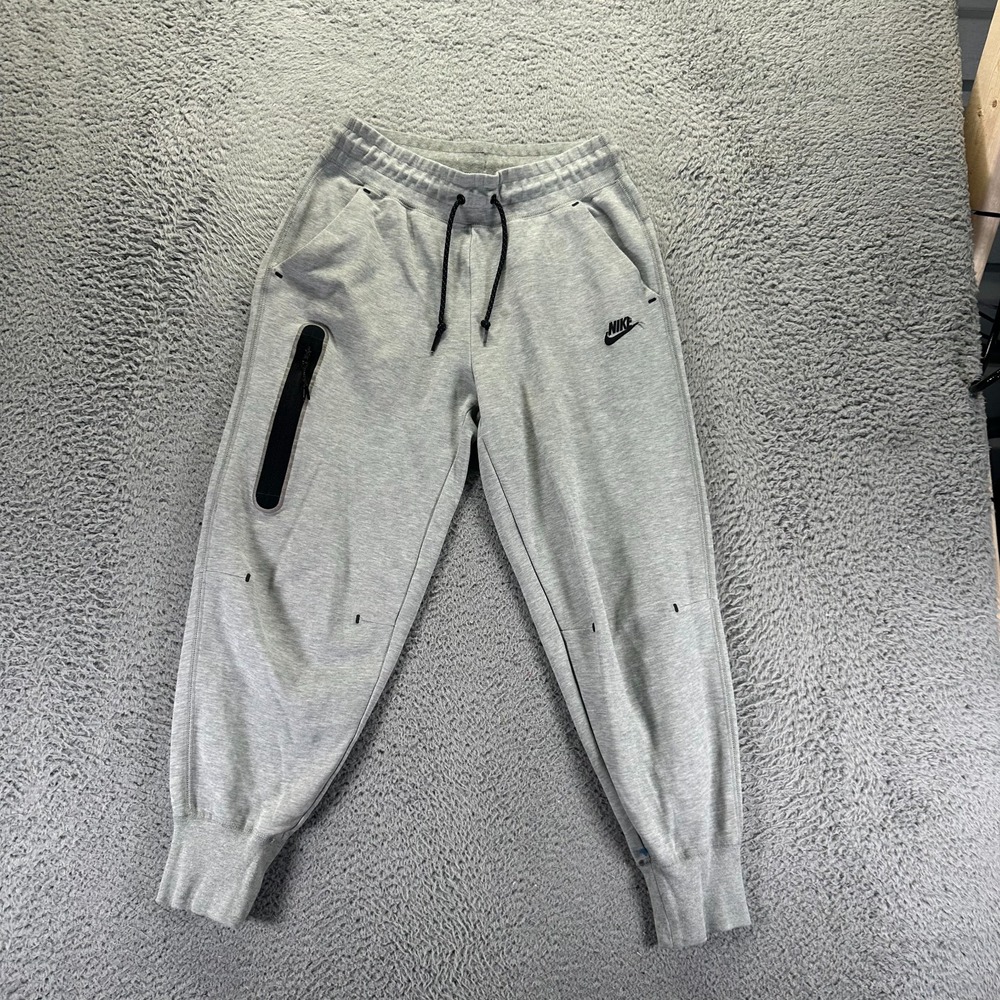 Nike Sweatpants Women S Gray Cotton Tapered Jogger Sports Activewear Performance
